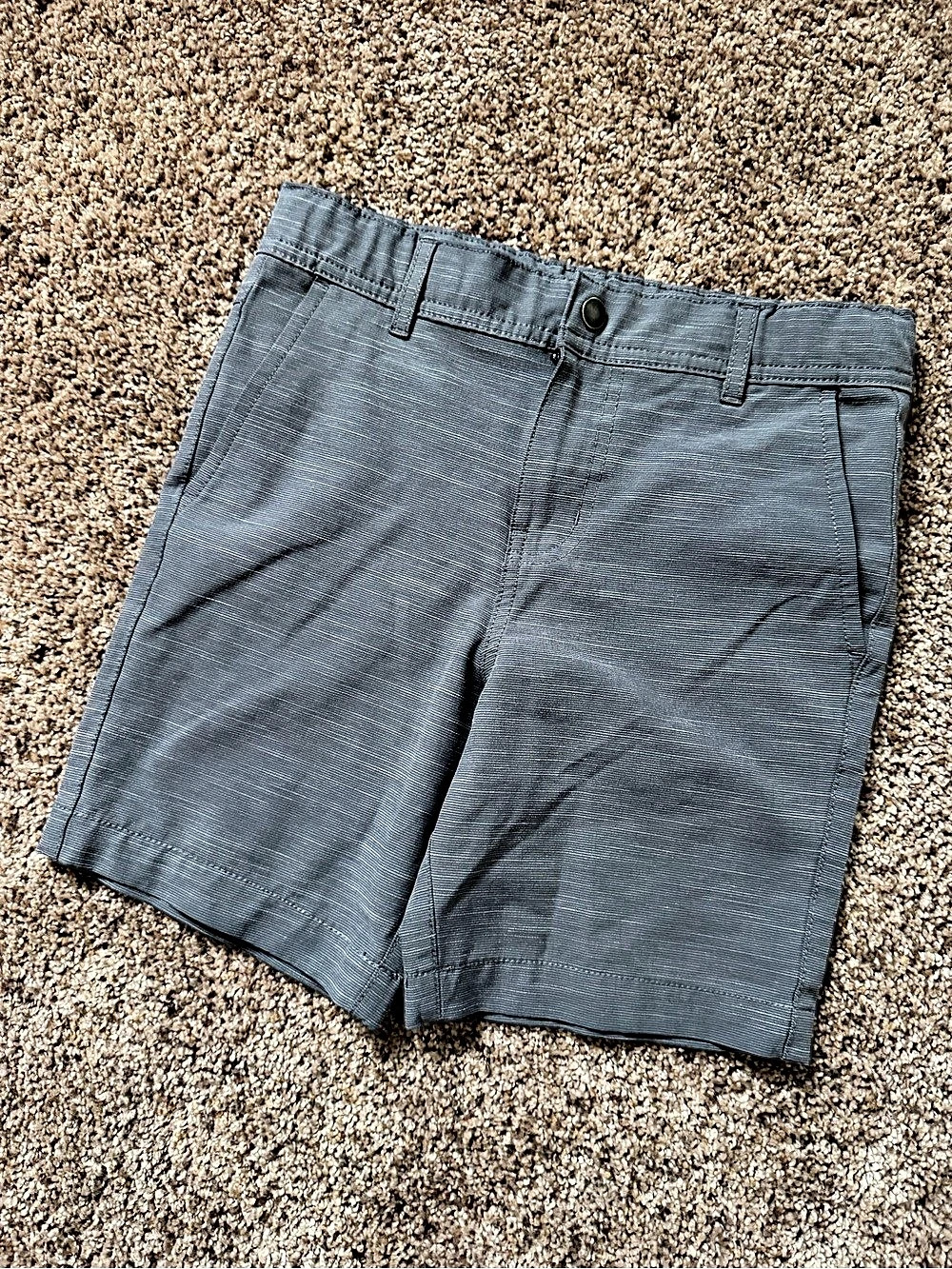 Hanna Andersson Boys Shorts in Gray Size 6-7
